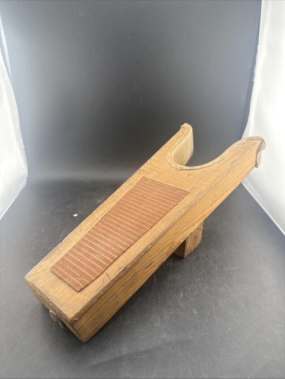 Vintage Wooden Boot Jack Boot Puller Remover Rustic Cowboy Western Foot Pad
